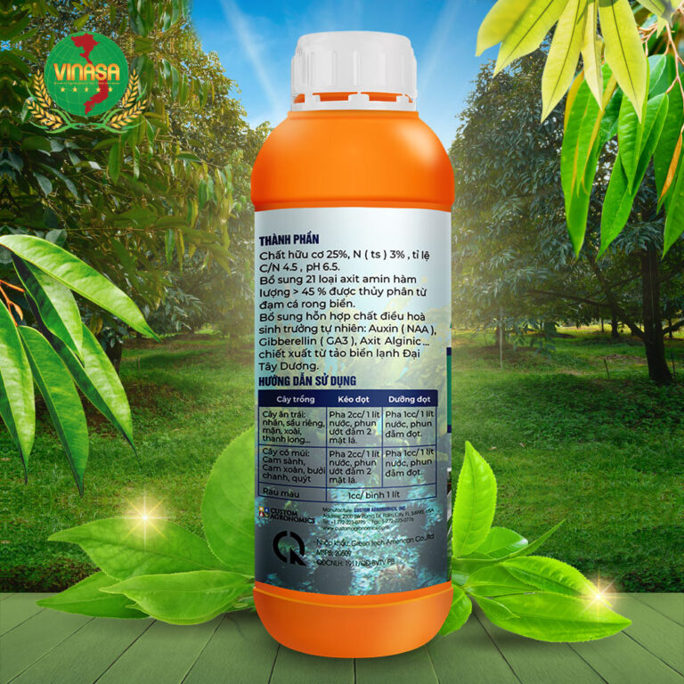 AMINO RONG BIỂN - CHUYÊN KÉO ĐỌT • Vinasa Agri Tech J.S.C